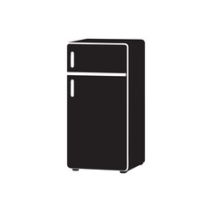 Refrigerator Symbol – Sleek, Minimalist Icon for Household Design