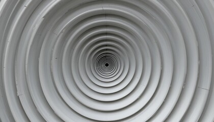Fototapeta premium Exploring the intricate patterns of circular geometry abstract tunnel visual art minimalist space aesthetic perspective