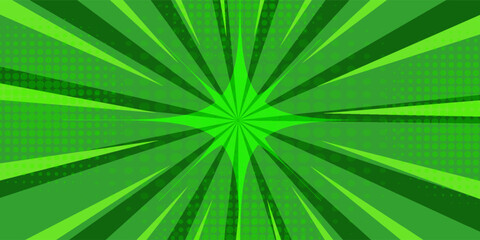 Anime Comic Background. Pop Art Style Background. Pop Up Retro Comic Background. Vector halftone illustration. Vintage background for comic superhero text, speech bubble, message.