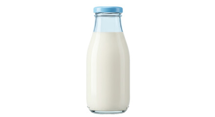 Isolated Milk Bottle