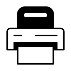 Office Printer Device Icon