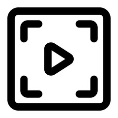 video icon for illustration