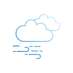 Cloud  vector icon stock illustration
