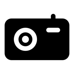 camera icon for illustration