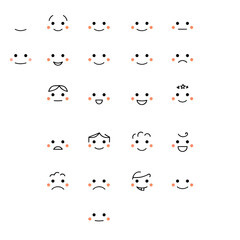 funny cartoon faces emotion