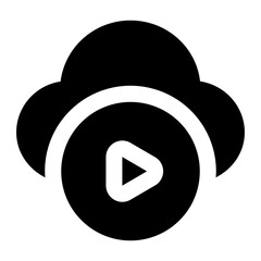 cloud icon for illustration