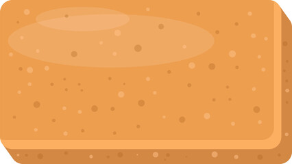 Dog snack clipart design illustration