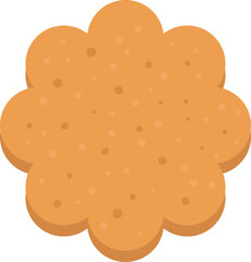 Dog snack clipart design illustration