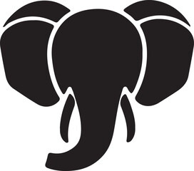 vector illustration of an elephant vector illustration of an elephant head