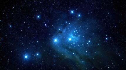 Stars in the night sky