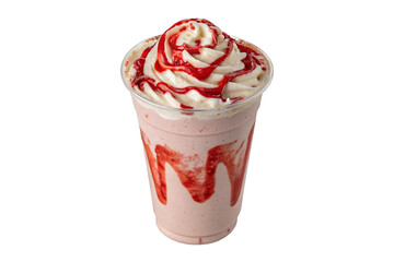 strawberry ice cream with chocolate