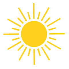 sun vector illustration