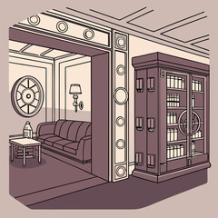 vector illustration of a house