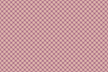 Elegant dusty rose pink houndstooth pattern.  Perfect for textile design, fashion, websites, or branding. This sophisticated geometric texture offers a subtle yet stylish visual appeal.