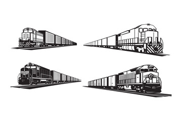 Railway Symbol Vector Pack &ndash; Sleek and Minimal Icons