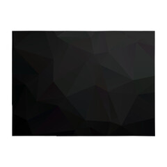 Fototapeta premium Abstract Polygon - Low Poly Color Black Colorado map. Vector Illustration eps10. 