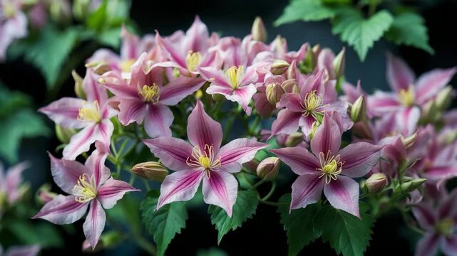 Bee Jubilee variety of bower blooms