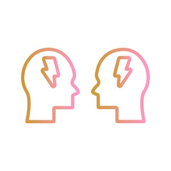 Conflict Vector Icon