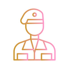 Soldier Vector Icon