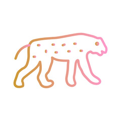 Cheetah Vector Icon