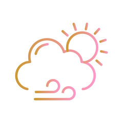 Foggy Conditions Vector Icon