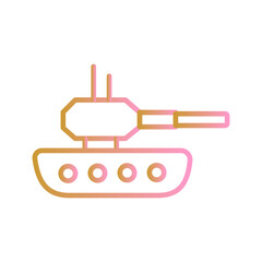 Tank Vector Icon