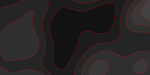 Abstract papercut design. Background of the topographic map. modern wallpaper texture and realistic design used for banner and posters, mountain relief geographic pattern. vector illustration.	