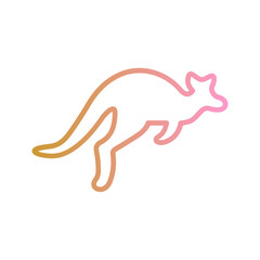 Kangaroo Vector Icon