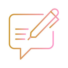 Review Form Vector Icon