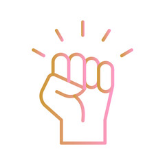 Obraz premium Protest Vector Icon