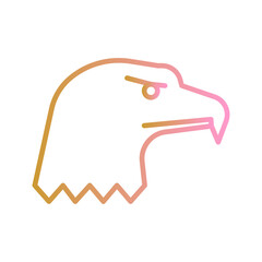 Bald Eagle Vector Icon