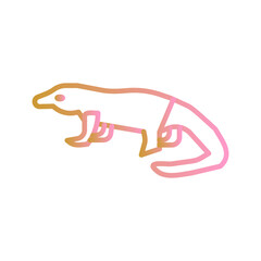 Komodo Dragon Vector Icon