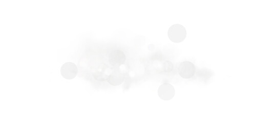 Capture the subtle beauty of white bokeh effects with glowing orbs and soft sparkles cascading around