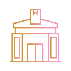 Library Vector Icon