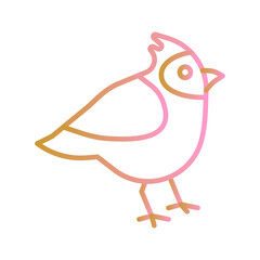 Cardinal Vector Icon