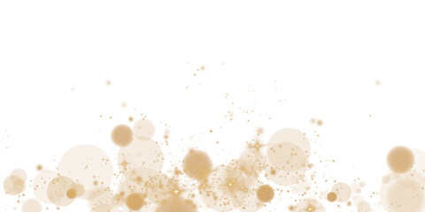 This captivating bokeh effect beautifully features glowing orbs and sparkles against a soft beige color background