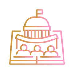 American History Vector Icon