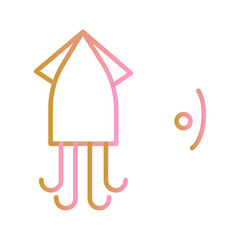 Cuttlefish Vector Icon
