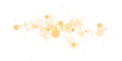 An enchanting and visually soft yellow bokeh effect showcasing glowing orbs along with delicate sparkles dancing