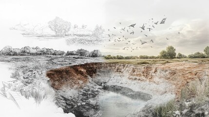 Transformation: A Sketch to Reality Landscape