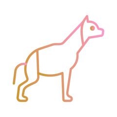 Hyena Vector Icon