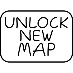 Unlock New Map Icon