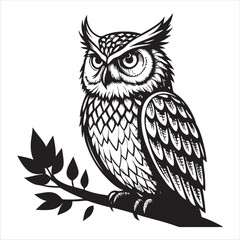 Owl Vector 