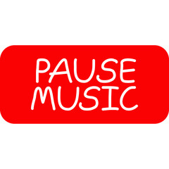 Pause Music Icon
