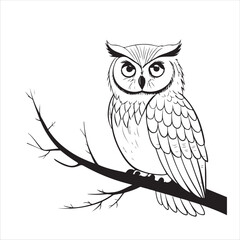 Owl Vector 