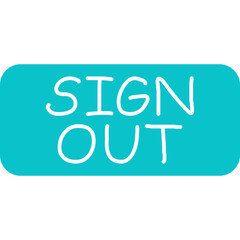 Sign Out Icon
