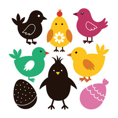 Forest Animal Faces Icon Set, Emojis for customer engagement and mental health