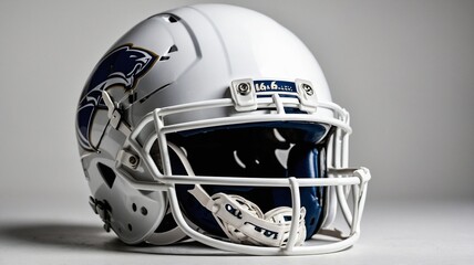 Fototapeta premium football helmet, Generative Ai
