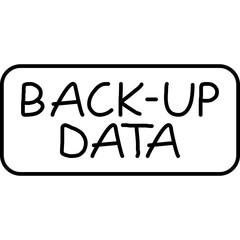 Backup Data Icon