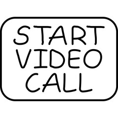 Start Video Call Icon